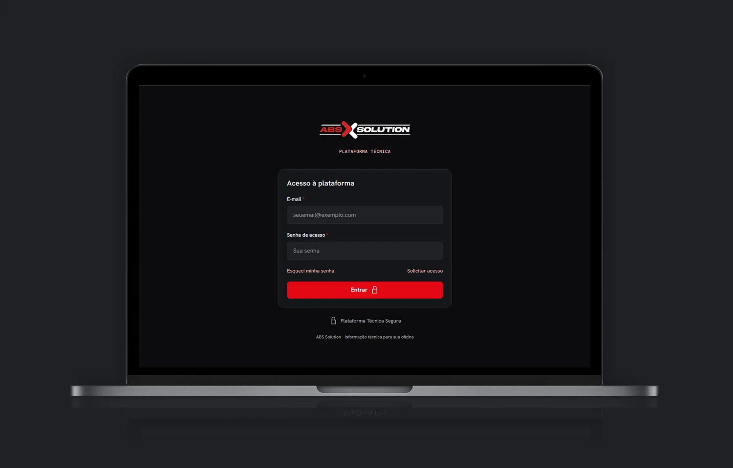 Plataforma técnica automotiva ABS Solution desenvolvida pela Ampli