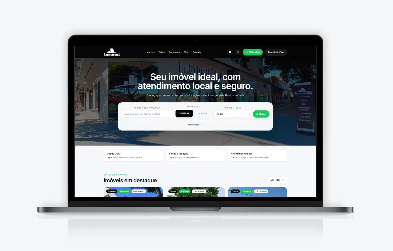 imobiliária Bastos Imóveis